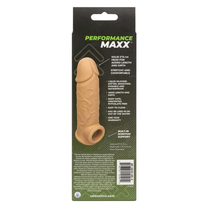 CalExotics Anal Performance Maxx LifeLike Extension 7 Inch Ivory