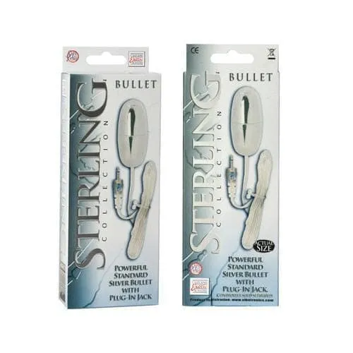 CalExotics Female Sex Toys Sterling Collection Silver Bullet