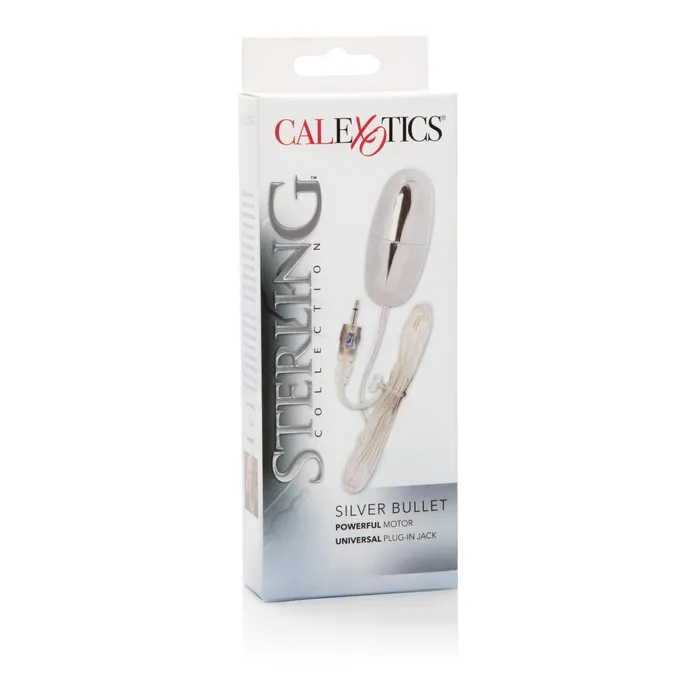 CalExotics Female Sex Toys Sterling Collection Silver Bullet