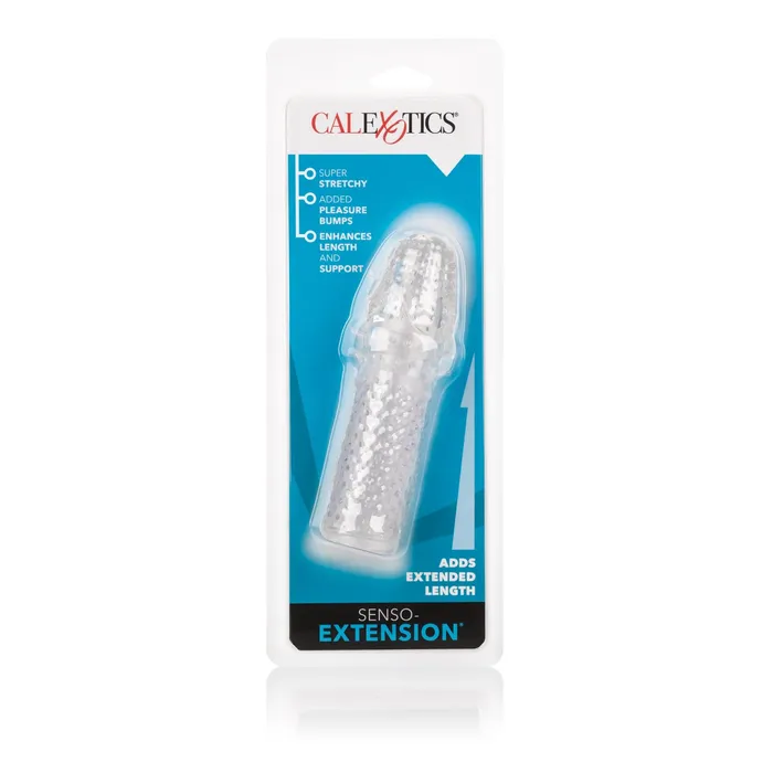CalExotics Male Sex Toys Senso Extension Clear