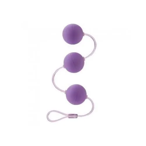CalExotics Vibrators First Time Love Balls Triple Lovers Purple
