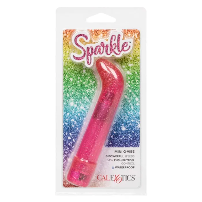 CalExotics Vibrators Sparkle Mini GVibe Pink