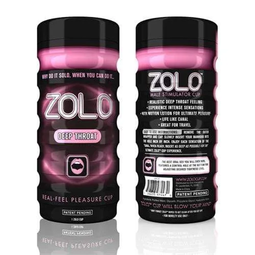 Deep Throat Cup Zolo Cup Male Sex Toys