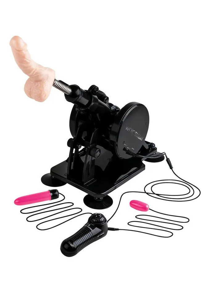 Deluxe Adjustable Machine Set Black Whip Smart Anal Deluxe Adjustable Machine Set Black Whip Smart Anal