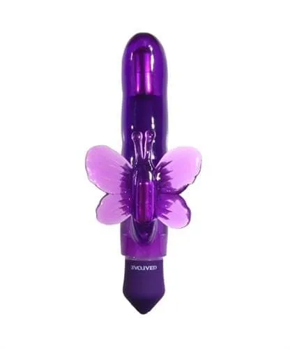 Dildos Evolved Novelties Slenders Flutter Clear Purple