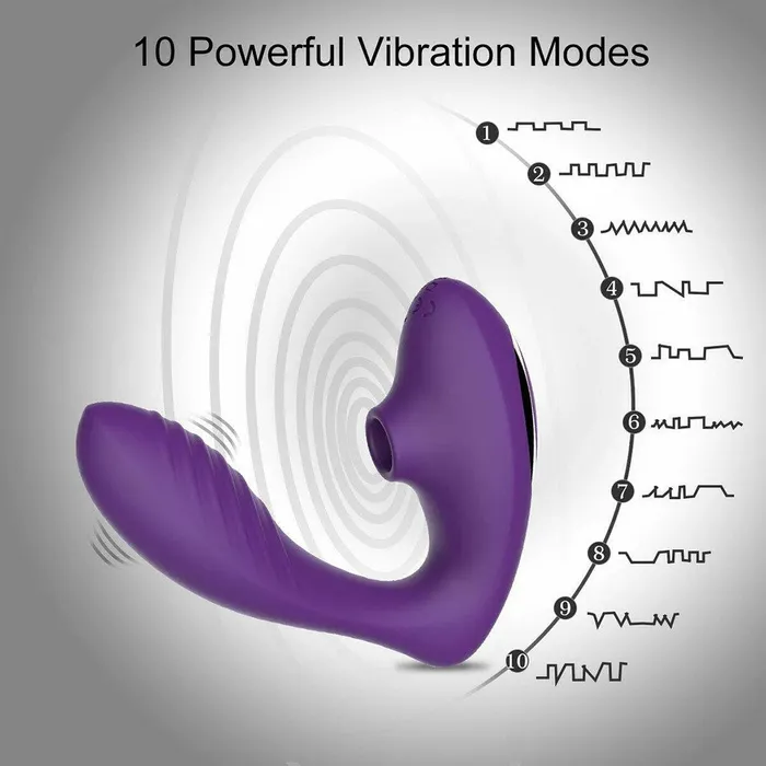 Female Sex Toys euphoricxstasy Clitoral Suction Vibrator