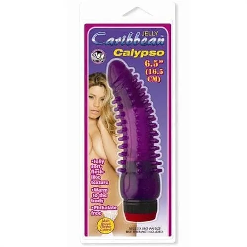Golden Triangle Jelly Caribbean 5 Purple Calypso Vibrators