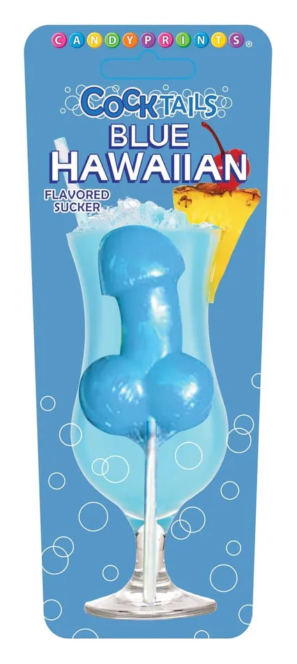 Little Genie Blue Hawaiian Cocktail Sucker Vibrators