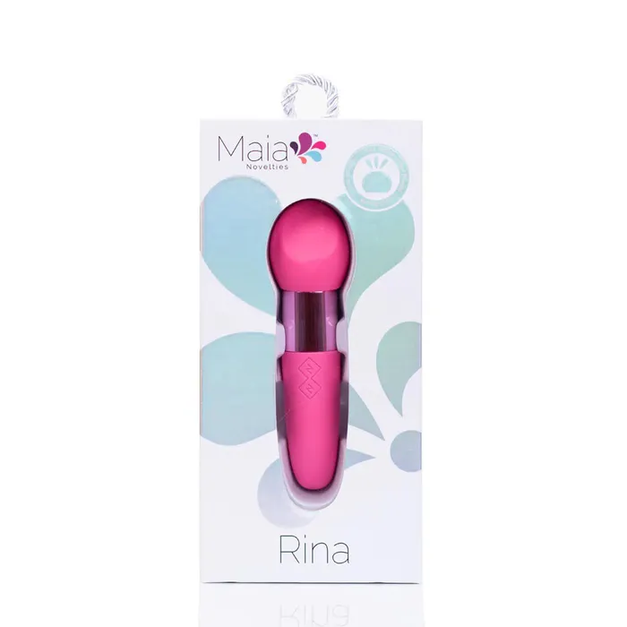 Maia Toys Rina Rechargeable Dual Motor Silicone 15 Function Vibrator Pink Vibrators Maia Toys Rina Rechargeable Dual Motor Silicone 15 Function Vibrator Pink Vibrators