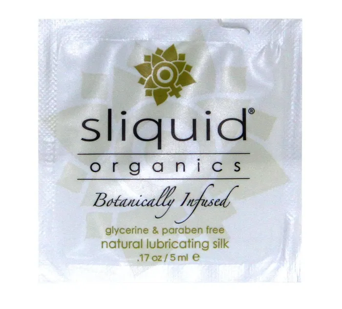 Organics Silk Pillows 200 Case Count 17 Oz 5ml Foils Sliquid Vibrators