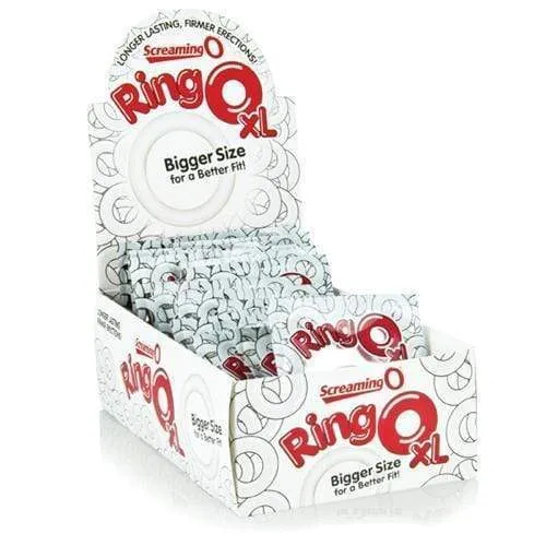 Ringo XL 18 Count Box Clear Screaming O Dildos Ringo XL 18 Count Box Clear Screaming O Dildos