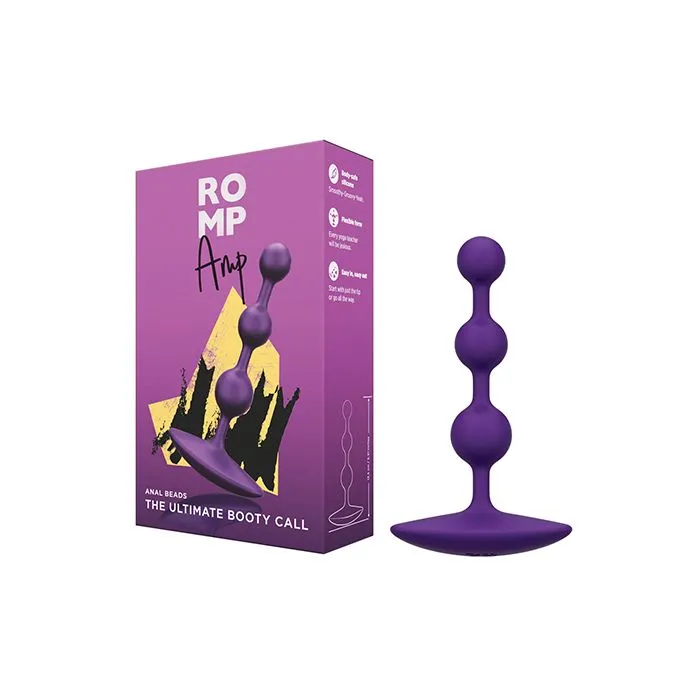 ROMP Male Sex Toys ROMP Amp Flexible Anal Beads