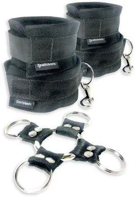 Sportsheets International Inc Male Sex Toys 5 Piece Hog Tie And Cuff Set
