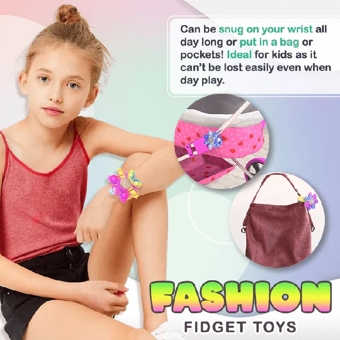Vibrators 3ZToyBox Spinning Pop Bubble Bracelet