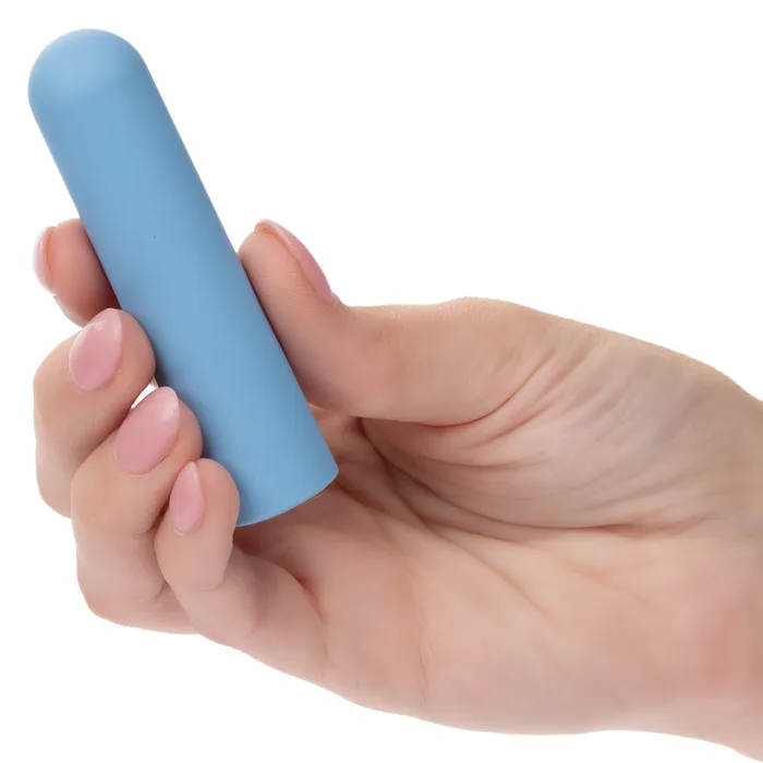 Vibrators CalExotics Turbo Buzz Rounded Bullet Blue Vibrators CalExotics Turbo Buzz Rounded Bullet Blue