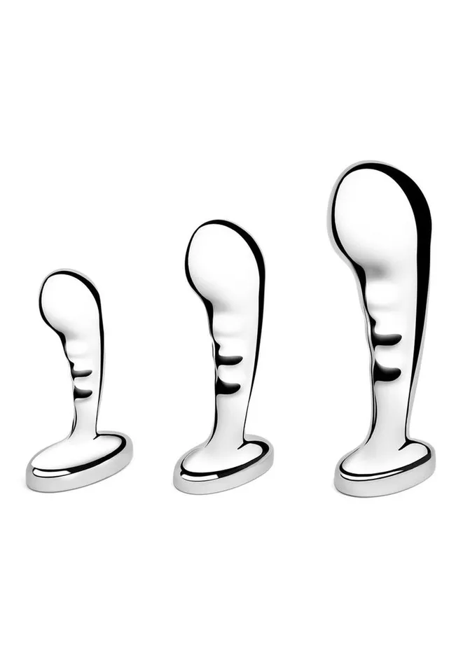 Anal bVibe Stainless Steel PSpot Training Set