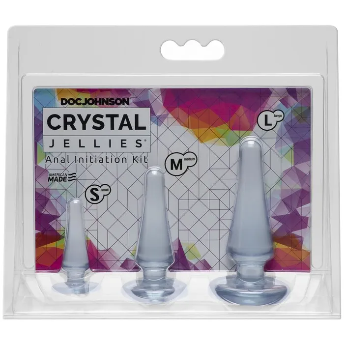 Anal Crystal Jellies Anal Initiation Kit Clear