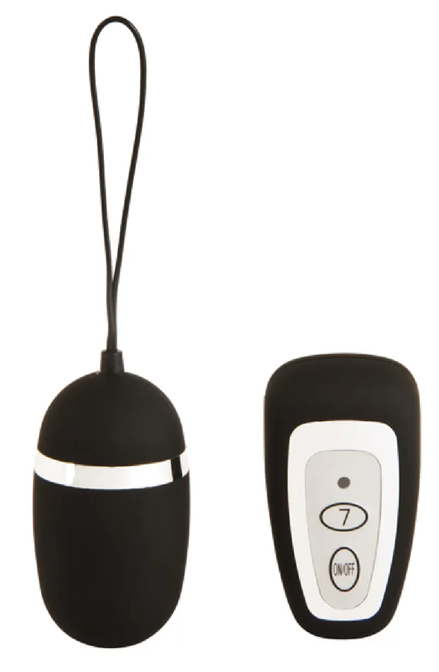 Anal E7 Remote Bullet Black Sex Toy Adult Pleasure Seven Creations