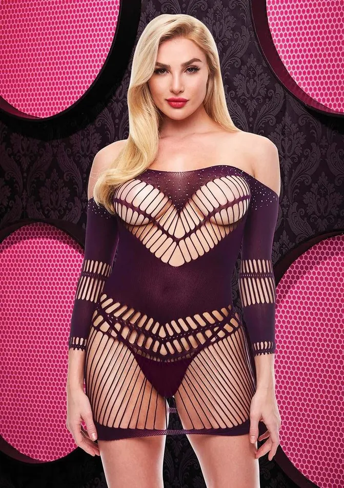 Anal Lapdance Lingerie Bling Bling Halter Dress