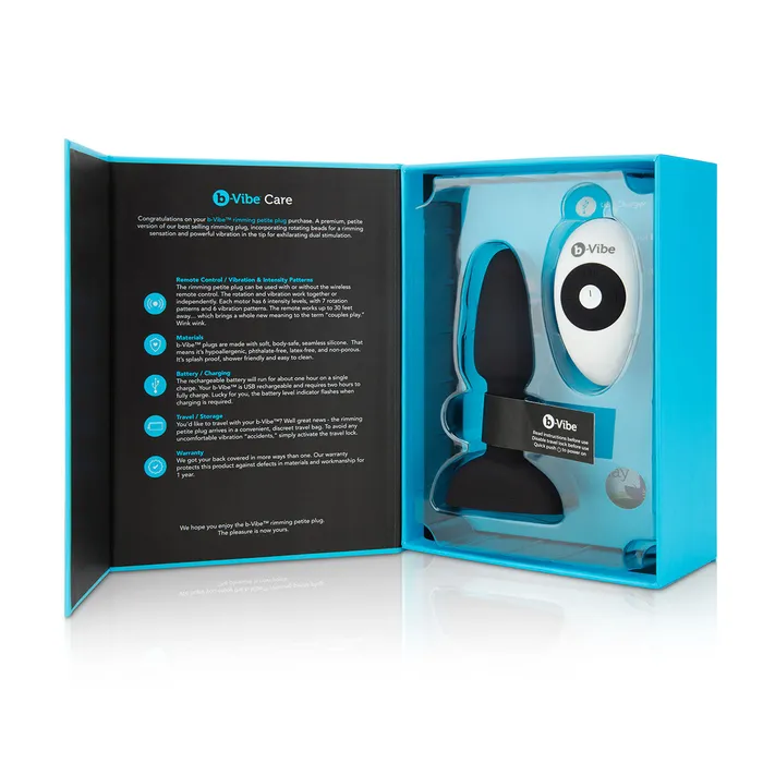 BVibe Anal BVibe Rimming Petite Plug Assorted Colors