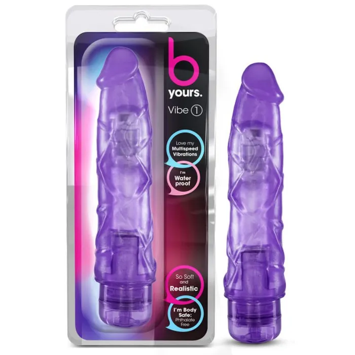 B Yours Vibe No 1 Purple B Yours Vibrators