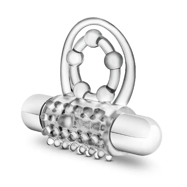 Blush Dildos Stay Hard Vibrating Super Clitifier Clear