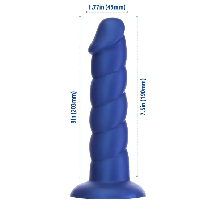 BMS Dildos Addiction Unicorn Dil 55 Assorted Colors