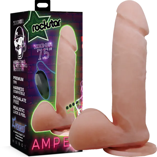 Celebrity Knights Dildos Zoomer 75 Flesh
