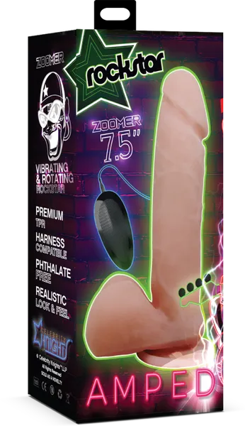 Celebrity Knights Dildos Zoomer 75 Flesh
