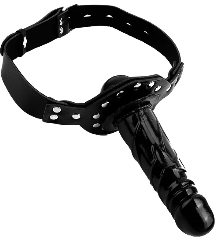 Deluxe Ball Gag With Dildo Pipedreams Female Sex Toys