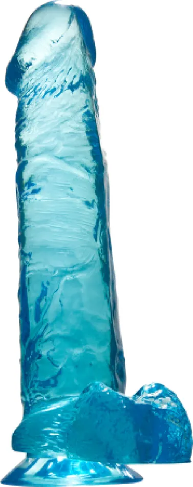 Dildos Nanma Quartz 8 Dong Aqua Blue Dildo Sex Adult Pleasure Orgasm
