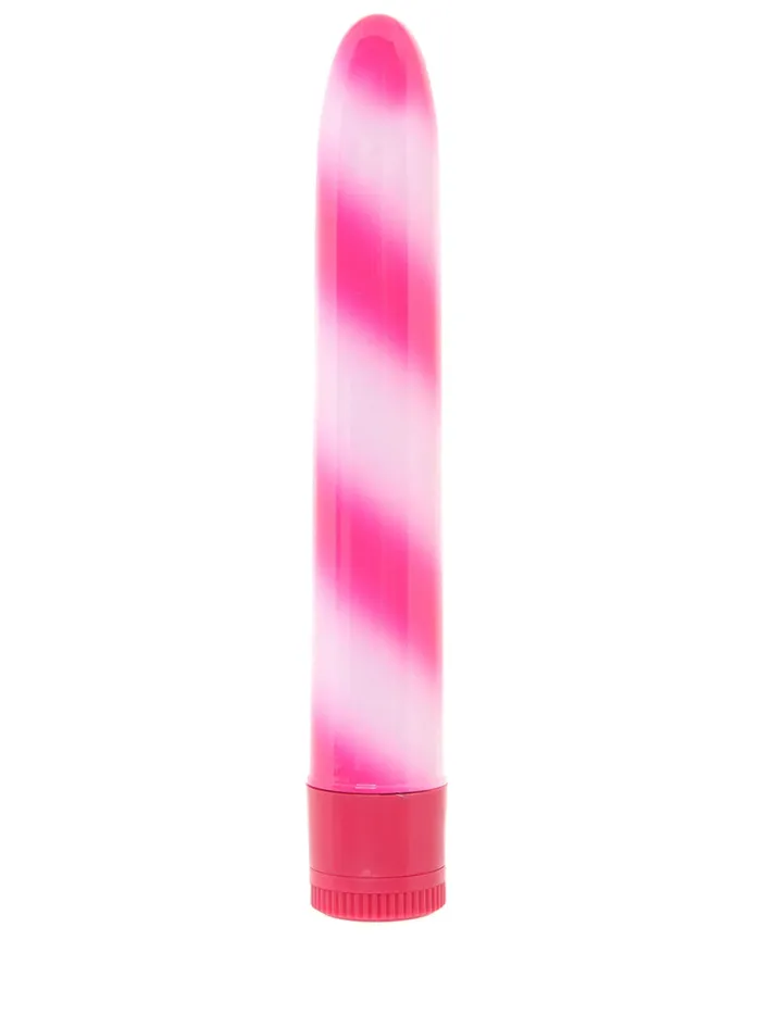 Erotica Adult Toys Signature Candy Cane Vibe in Pink Vibrators