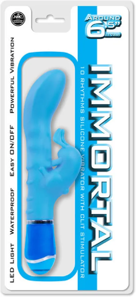 Excellent Power Vibrators Immortal Bunny Blue