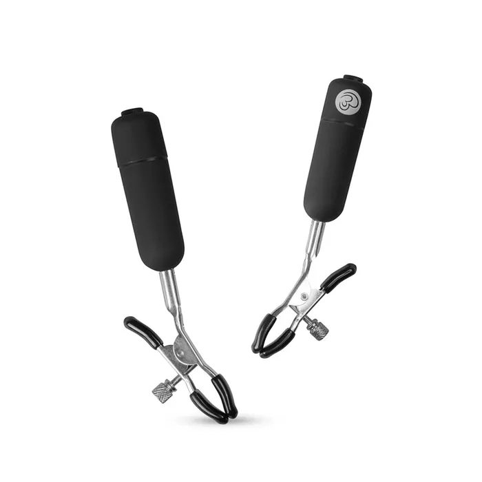 Female Sex Toys Fetish Collection Nipple Clamps With Vibrating Bullets