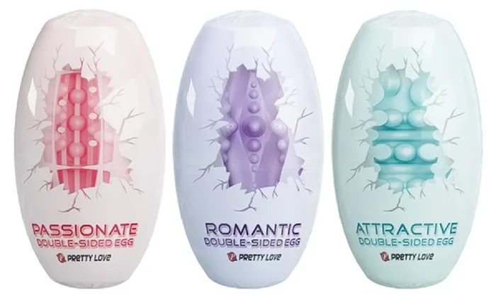 Female Sex Toys Pretty Love Double Sided Egg 15 X Display