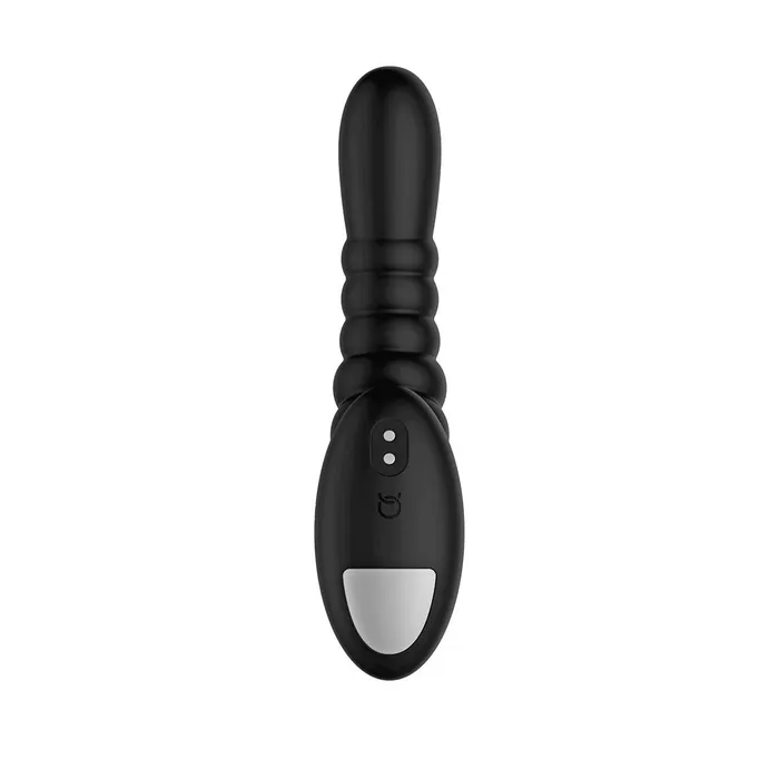FORTO Anal FORTO Ribbed Pro Plug Black