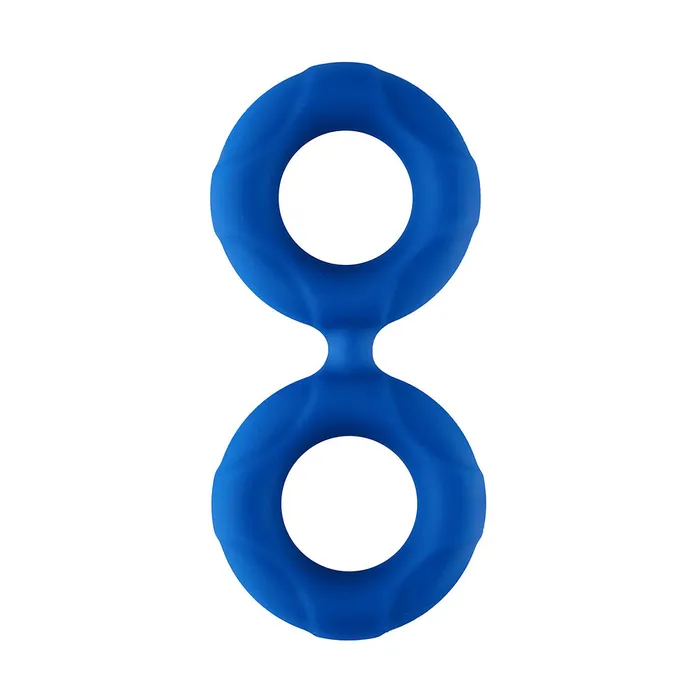 FORTO FORTO F81 Double Ring Blue Assorted Sizes Vibrators