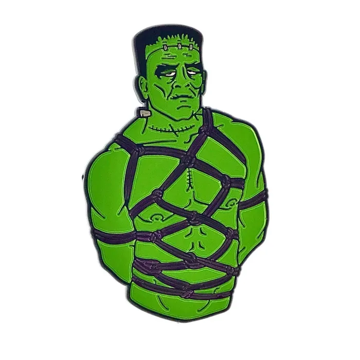 Geeky Kinky Vibrators Horror Monster Enamel Pins