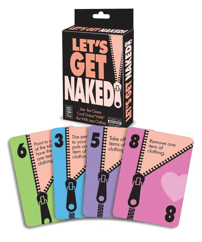 Genie Lets Get Naked Card Game Games