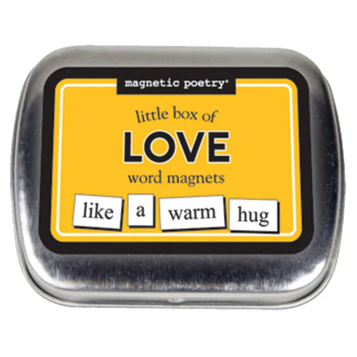 Little Box of Love Word Magnets Magnetic Poetry Vibrators