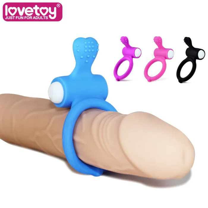 Lovetoy Female Sex Toys Power Clit Cockring Heart BLK Lovetoy Female Sex Toys Power Clit Cockring Heart BLK