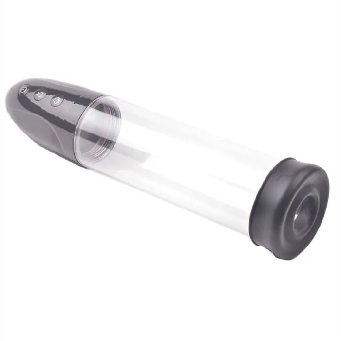 Luvpump Male Sex Toys Automatic 3 Mode Penis Pump w Sleeve and Donut
