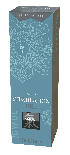 Male Sex Toys Hot Shiatsu Stimulation Gel Mint 30ml