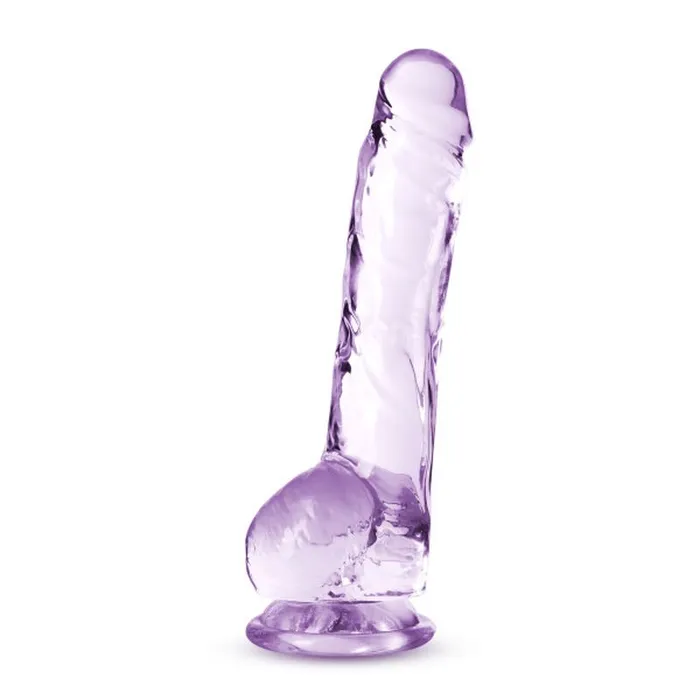 Naturally Yours Dildos Naturally Yours 8 Crystaline Dildo Amethyst