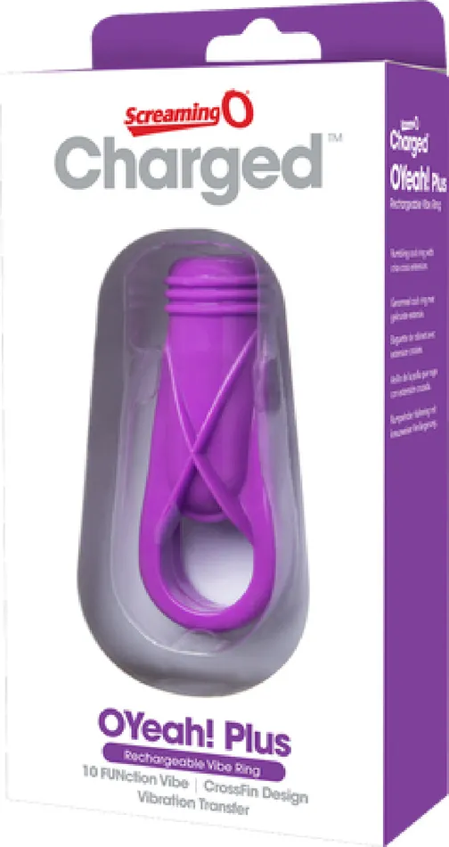O Yeah Purple Sex Toy Adult Pleasure Orgasm Screaming O Vibrators
