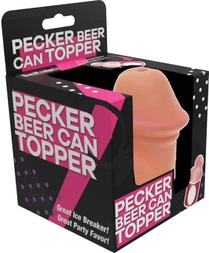 Pecker Beer Can Topper Hott Products Unlimited Vibrators