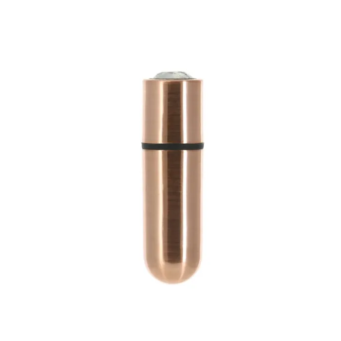 PowerBullet Female Sex Toys Power Bullet First Class Rechargeable Bulllet w Crystal Rose Gold