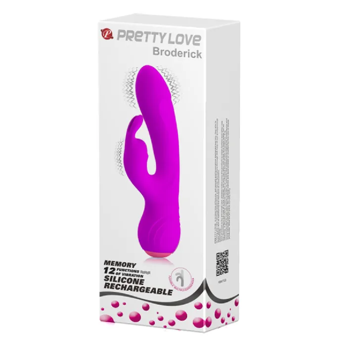 Pretty Love Vibrators Rechargeable Broderick Purple