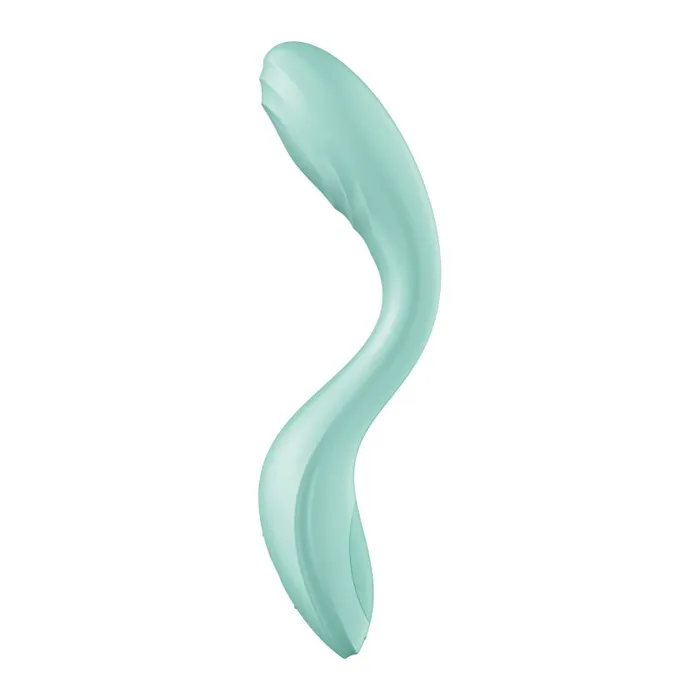 Satisfyer Vibrators Satisfyer Rrrolling Pleasure GSpot Vibrator Light Green