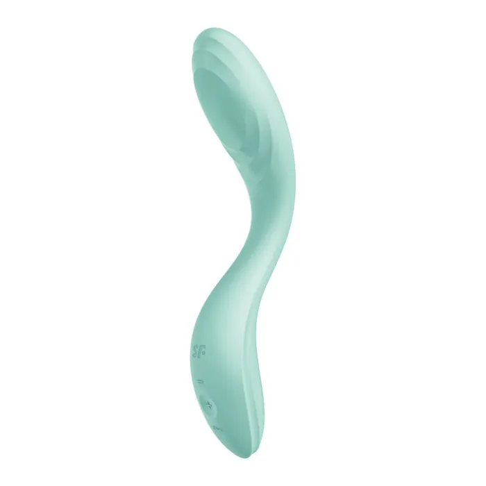 Satisfyer Vibrators Satisfyer Rrrolling Pleasure GSpot Vibrator Light Green
